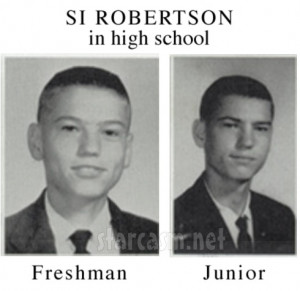 This one's pretty self explanitory. MUCH younger Silas Robertson