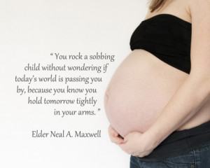 pregnancy photography quote