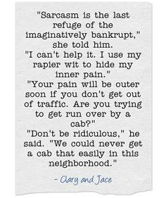 ... city of bones funny quote p more funny quotes instruments quotes