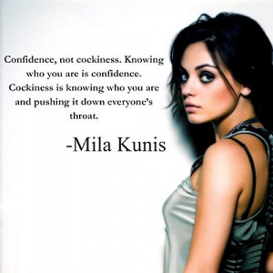 Good Morning, Fam!! What an interesting quote! Confidence is an ...