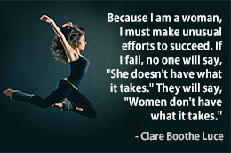 Clare Boothe Luce on the challenges of women