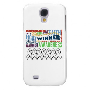 Lung Cancer Inspirational Words Samsung Galaxy S4 Case