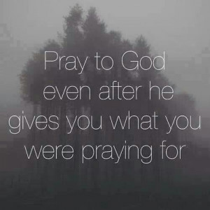 Pray without ceasing