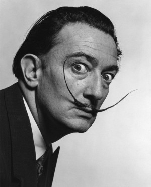 Salvador Dalí.Famous people suffering with Bipolar Disorder