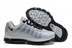 Nike Air Max 2012 Shoes White Black Grey