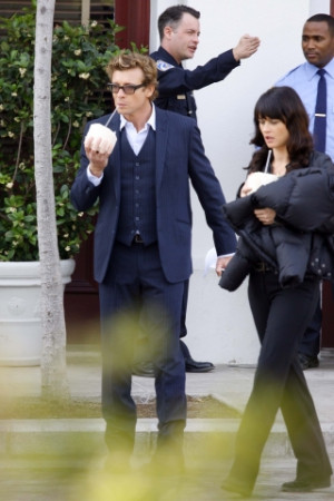 Robin Tunney And Simon Baker