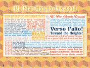 Blessed Pier Giorgio Quote Wall Graphic $12.00