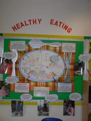 Healthy eating display: Priory Schools, Classroom Display, 12001600 ...