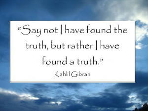 Quote by Kahlil Gibran