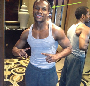 Fresh outta jail, Friday afternoon, Floyd Mayweather, Jr. returned to ...