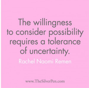 Uncertainty quote #1