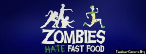 Zombies Fast Food Facebook Cover