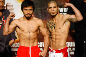 Manny Pacquiao Miguel Cotto Manny Pacquiao v Miguel Cotto Weigh In