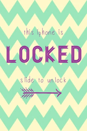 this iPhone is locked slide to unlock