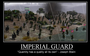 warhammer 40k imperial guard mannerism
