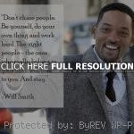 will smith celebrity actor man quotes sayings be yourself will smith ...