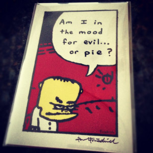 Am I in the mood for evil...or pie? #quotes #quoteables