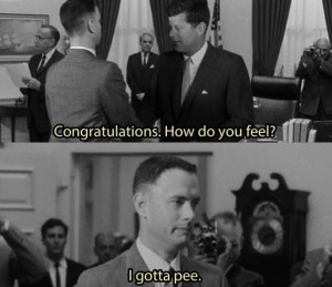 John F. Kennedy Congratulates & Asks Forrest Gump How He Feels At The ...