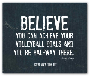 Volleyball Quotes And Sayings For Posters Volleyball Quotes For ...