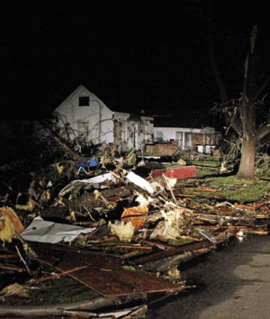 ... hard hit by a devastating tornado in Joplin, Missouri May 23, 2011