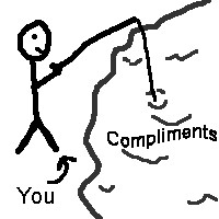 Fishing for Compliments Image