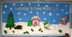 Winter Bulletin Boards For Quotes. QuotesGram