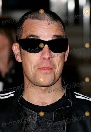 Trevor Moore Picture London Robbie Williams singer at the Brit