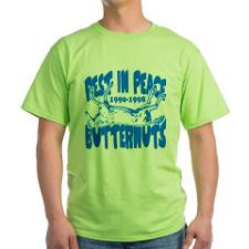 Butternuts Diabetic Horse Green T-Shirt for