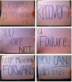 Relapse does not make you a failure. Seek help and keep moving forward ...