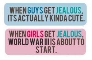 Jealousy quotes for girls about guys