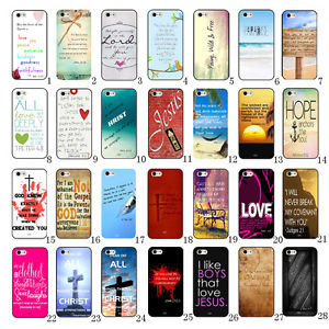 Retro-Faith-Bible-Verse-Quotes-Pattern-Hard-Plastic-Case-For-iPhone-5 ...