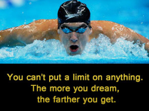 Michael Phelps Inspirational Quotes