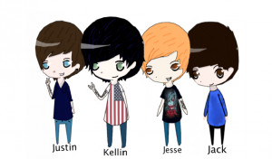 my Sleeping With Sirens drawing (aside from Gabe) by poison-apple-bite