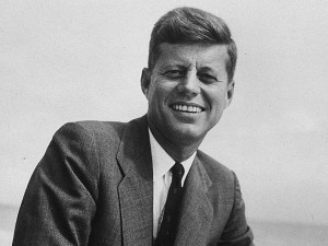 ... John F. Kennedy; Photo Courtesy of JFK Presidential Library and Museum
