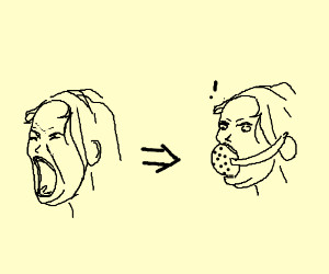 Some people just don't shut up w/out ball gag