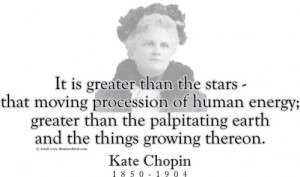 Design #GT144 Kate Chopin -It is greater than the stars