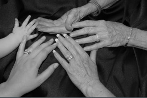 Grandma's Hands - Photo by Pamela McFarland Walsh