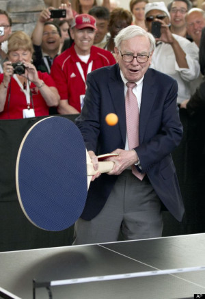 Adorable Warren Buffett Photos so funny
