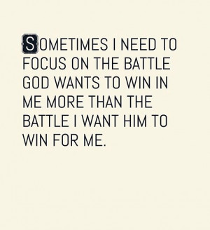 Steven Furtick Quote the battle in me