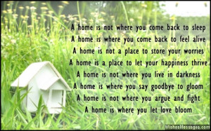 Congratulations On Your New Home Messages New home card poem