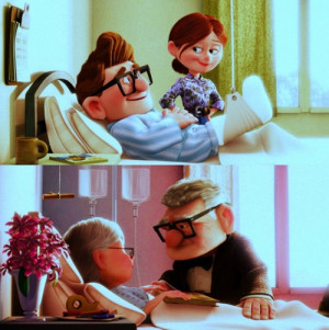 Tags: maybe I just like parallels Up Carl and Ellie Pixar