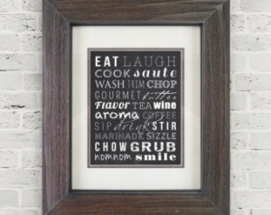 popular items for kitchen words on etsy kitchen sign subway