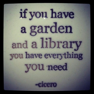 garden & library