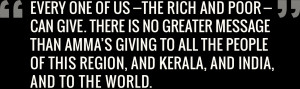 Every one of us—the rich and poor—can give. There is no greater ...