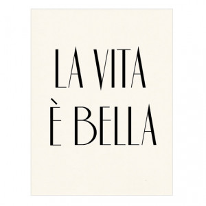 La vita è bella Italian Poster Print - Life is Beautiful