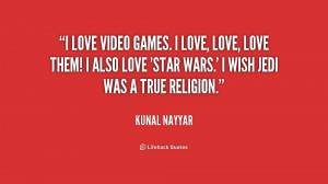 love video games. I love, love, love them! I also love 'Star Wars ...