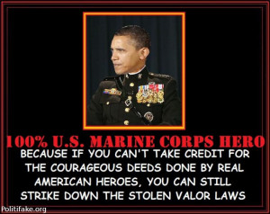 100% REAL U.S. MARINE CORPS HERO - politics