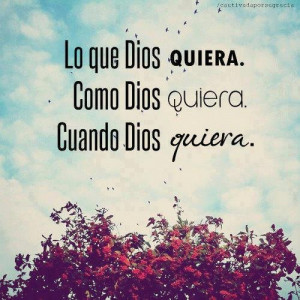 CONFIANZA EN DIOS