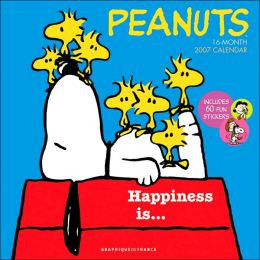 2007 Peanuts: Happiness Is Wall Calendar