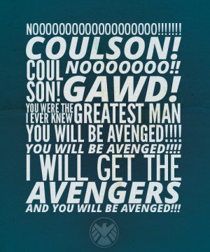 ... Maria Hill Agent Coulson Coulson avengers gag reel my typography